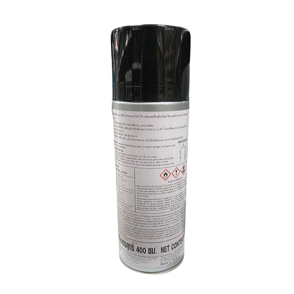 TOA AEROSOL SPRAY PAINT 400CC 021 FLATBLACK