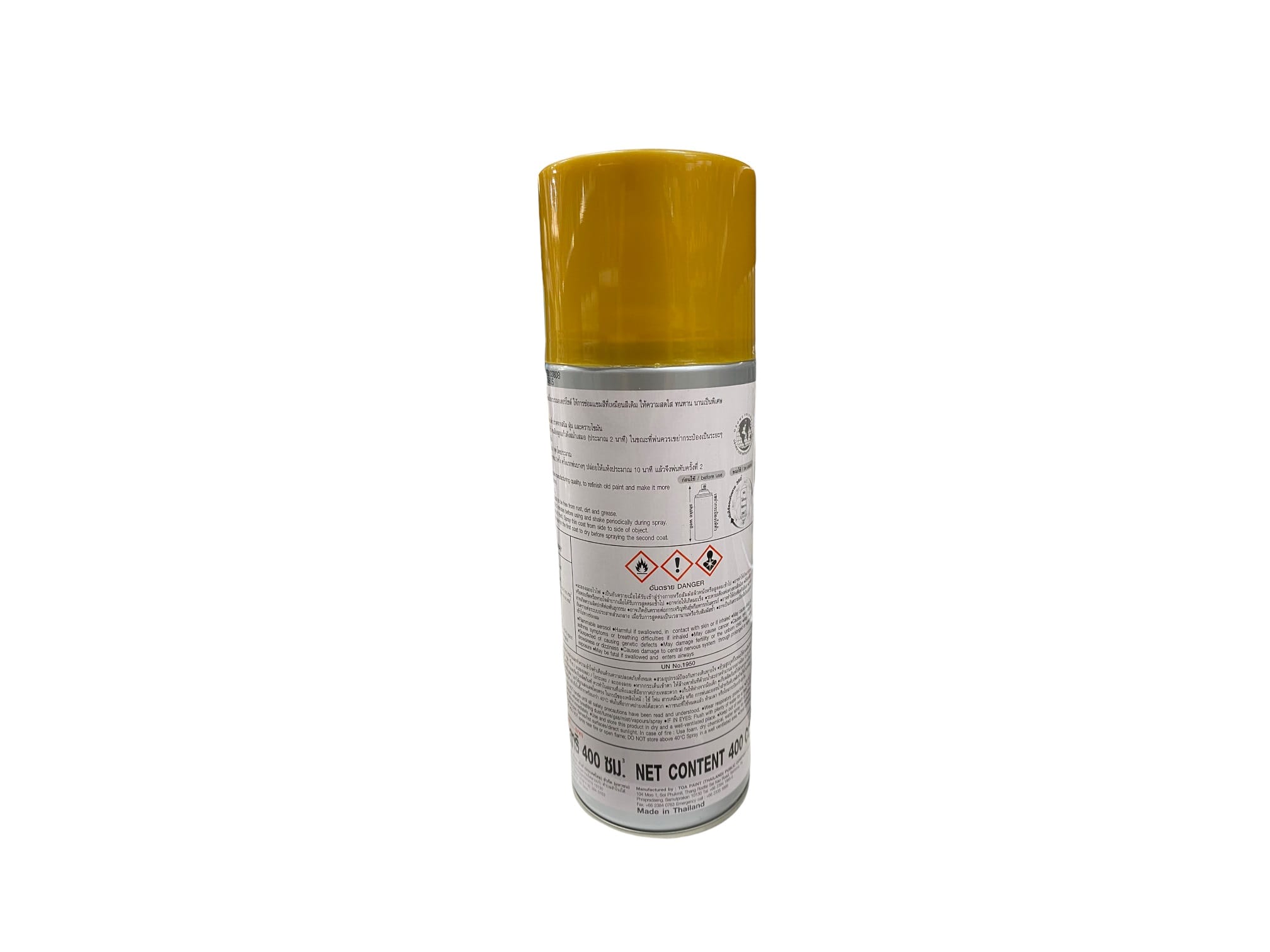 TOA AEROSOL SPRAY PAINT 400CC 020 GOLD