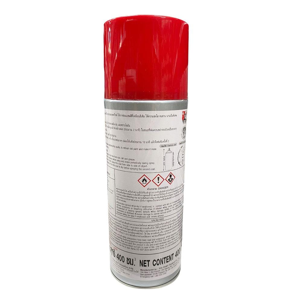 TOA AEROSOL SPRAY PAINT 400CC 003 RED