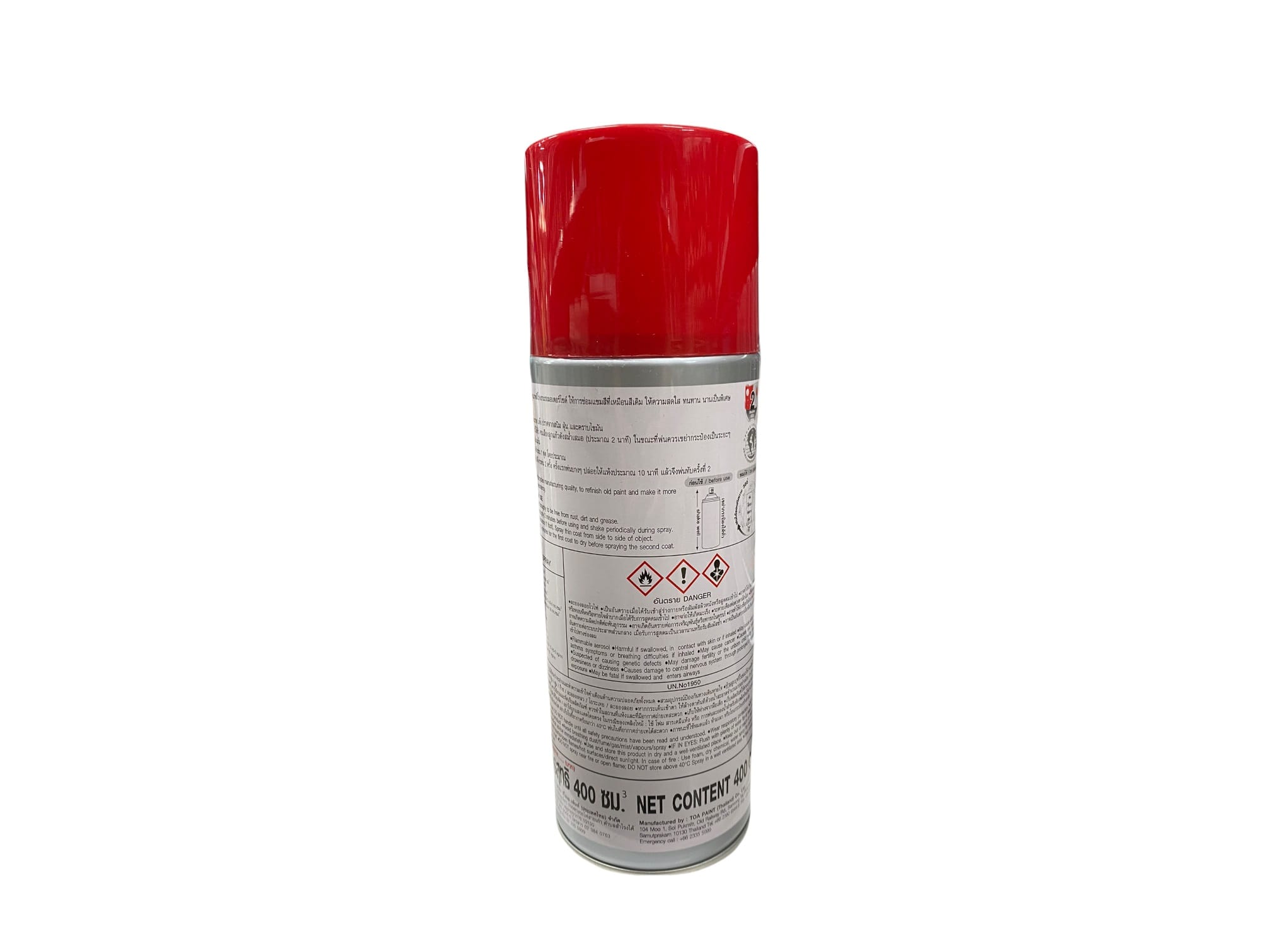 TOA AEROSOL SPRAY PAINT 400CC 003 RED