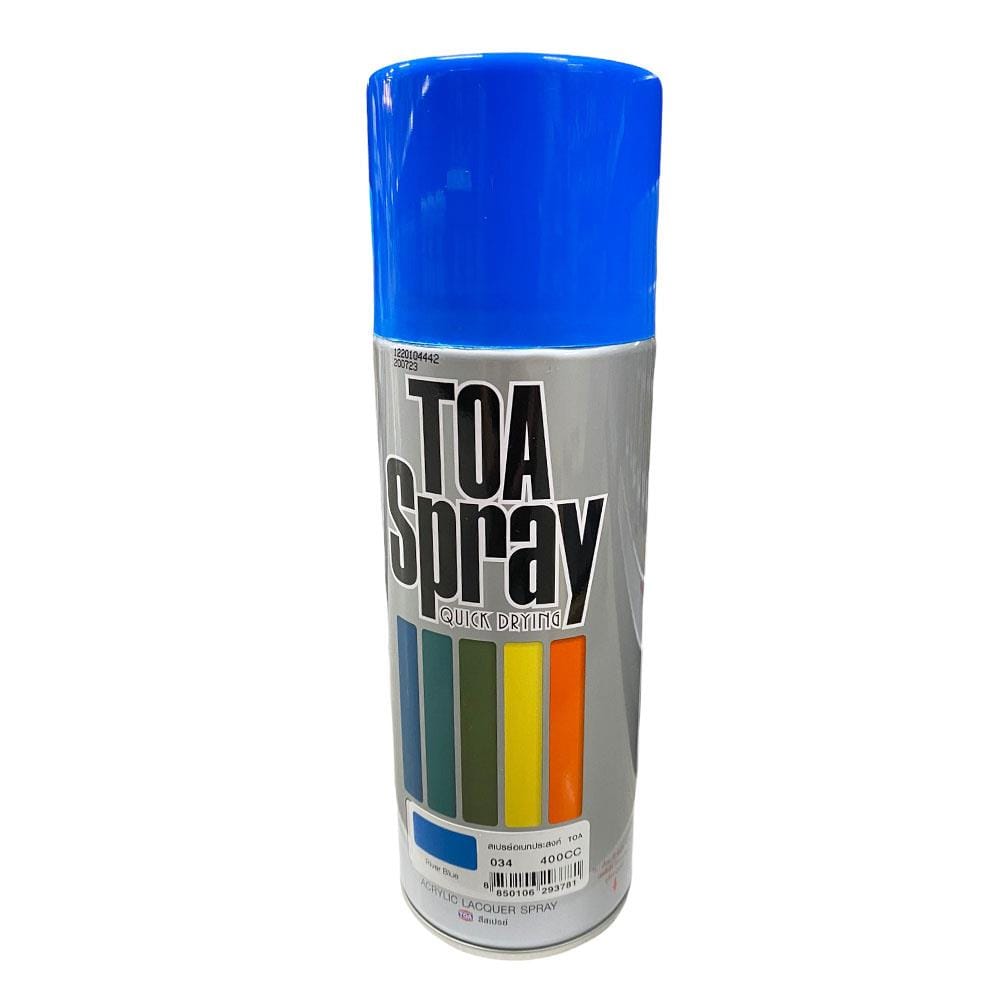 TOA AEROSOL SPRAY PAINT 400CC 034 RIVERBLUE