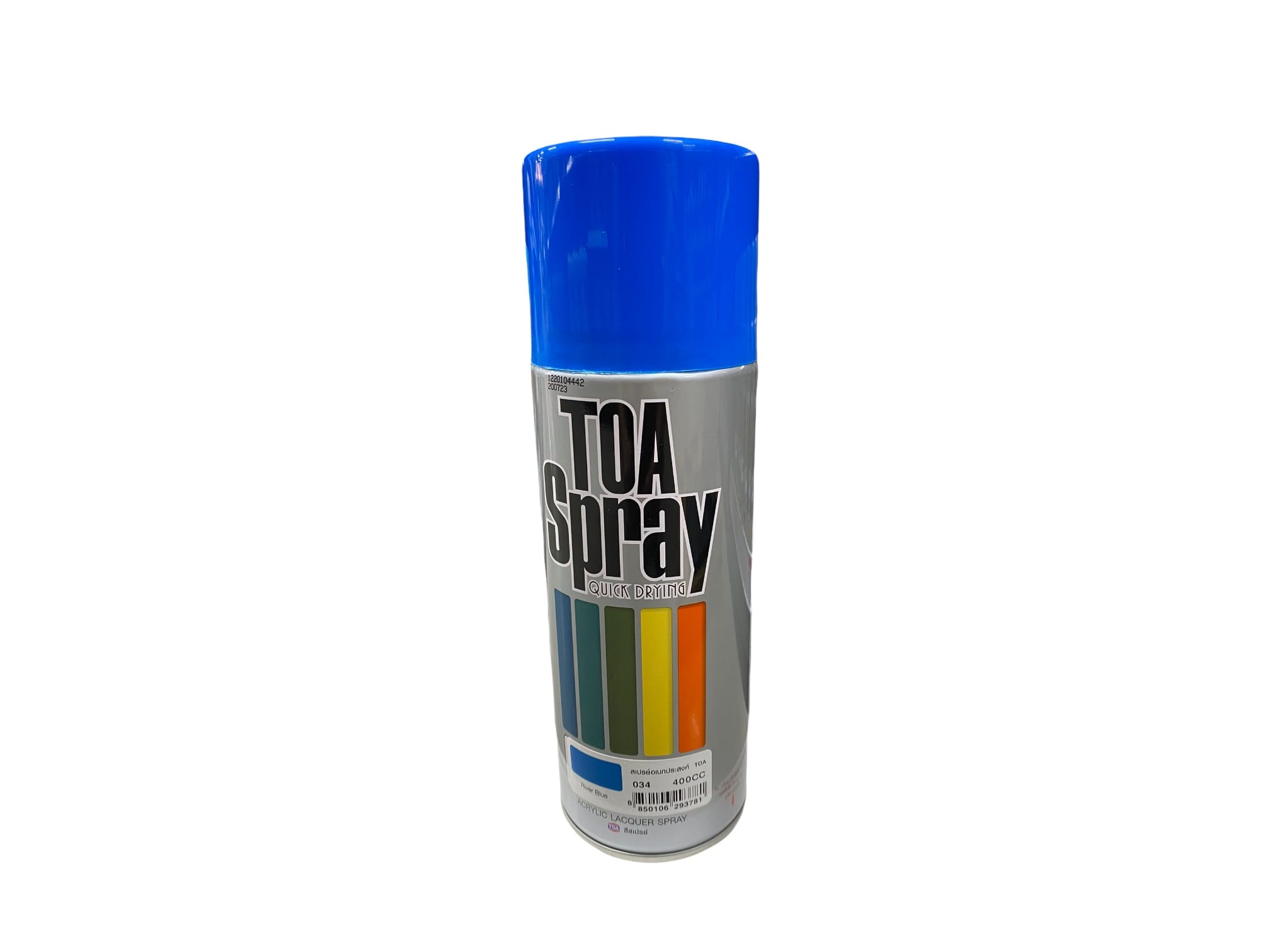 TOA AEROSOL SPRAY PAINT 400CC 034 RIVERBLUE