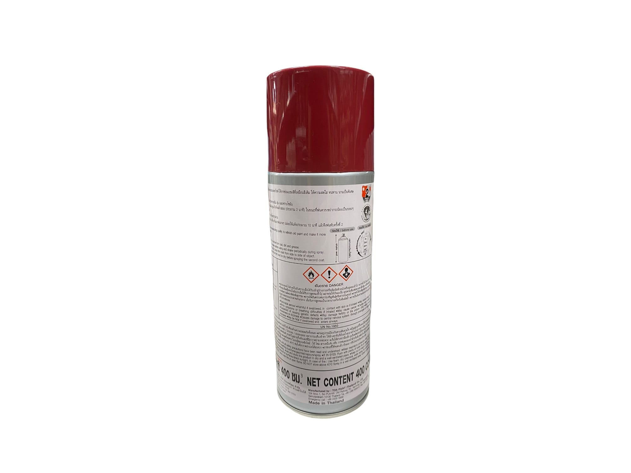 TOA AEROSOL SPRAY PAINT 400CC 022 MAROON