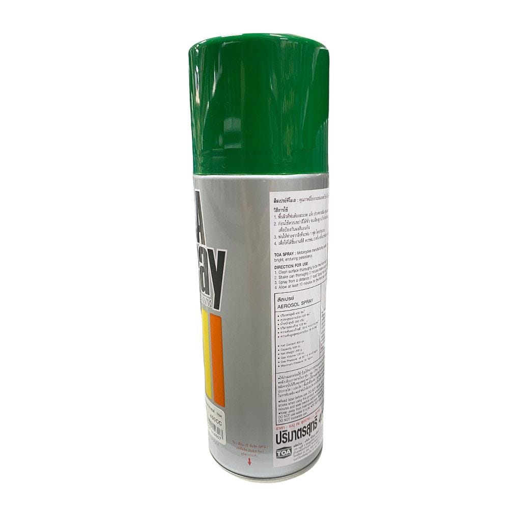 TOA AEROSOL SPRAY PAINT 400CC 025 MAROON EMERALDGREEN