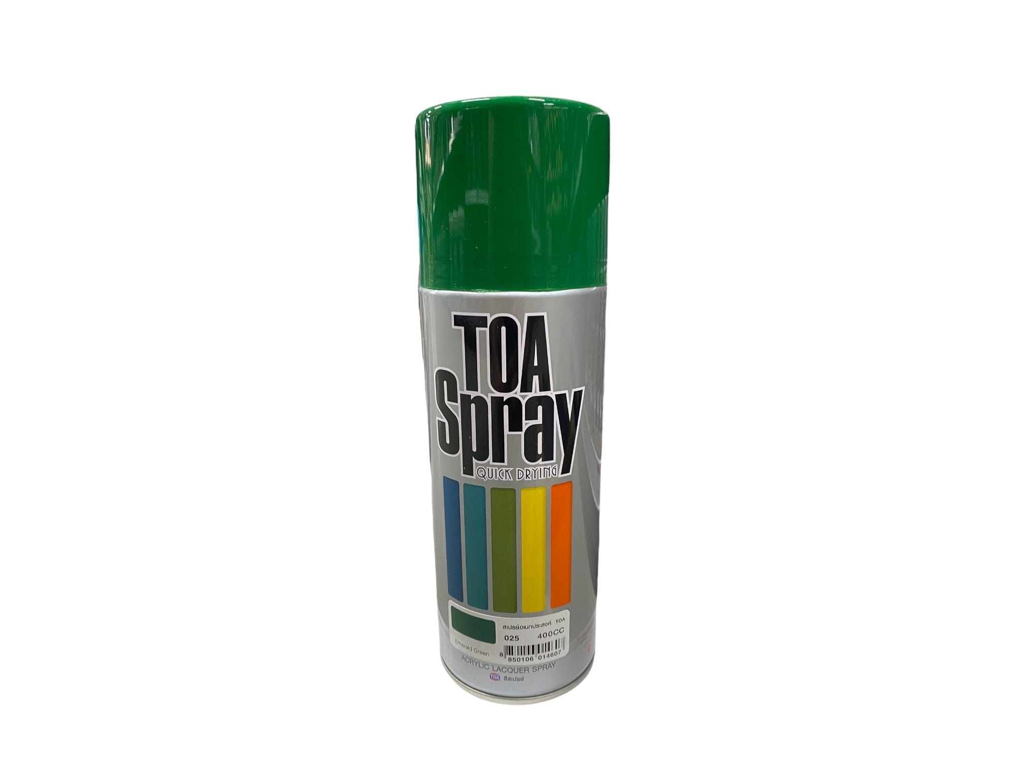 TOA AEROSOL SPRAY PAINT 400CC 025 MAROON EMERALDGREEN