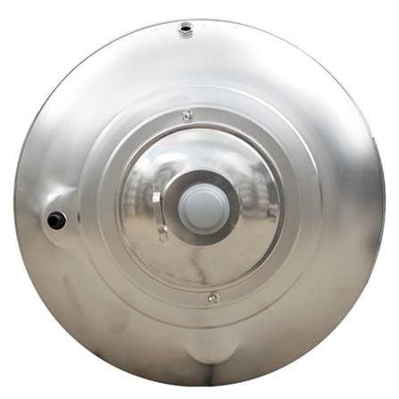 DELUXE STAINLESS STEEL WATER TANK VERTICAL WITH STAND ROUND BOTTOM CL30K 1,250L