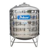 DELUXE STAINLESS STEEL WATER TANK VERTICAL WITH STAND ROUND BOTTOM CL50KT 2000L