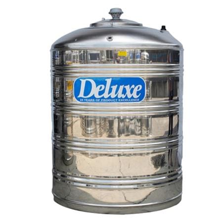 DELUXE STAINLESS STEEL WATER TANK VERTICAL WITHOUT STAND FLAT BOTTOM CL160F 7,500L