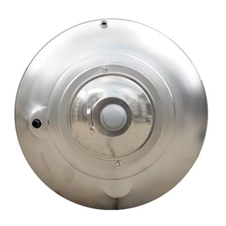 DELUXE STAINLESS STEEL WATER TANK VERTICAL WITH STAND ROUND BOTTOM CL330K 15,000L