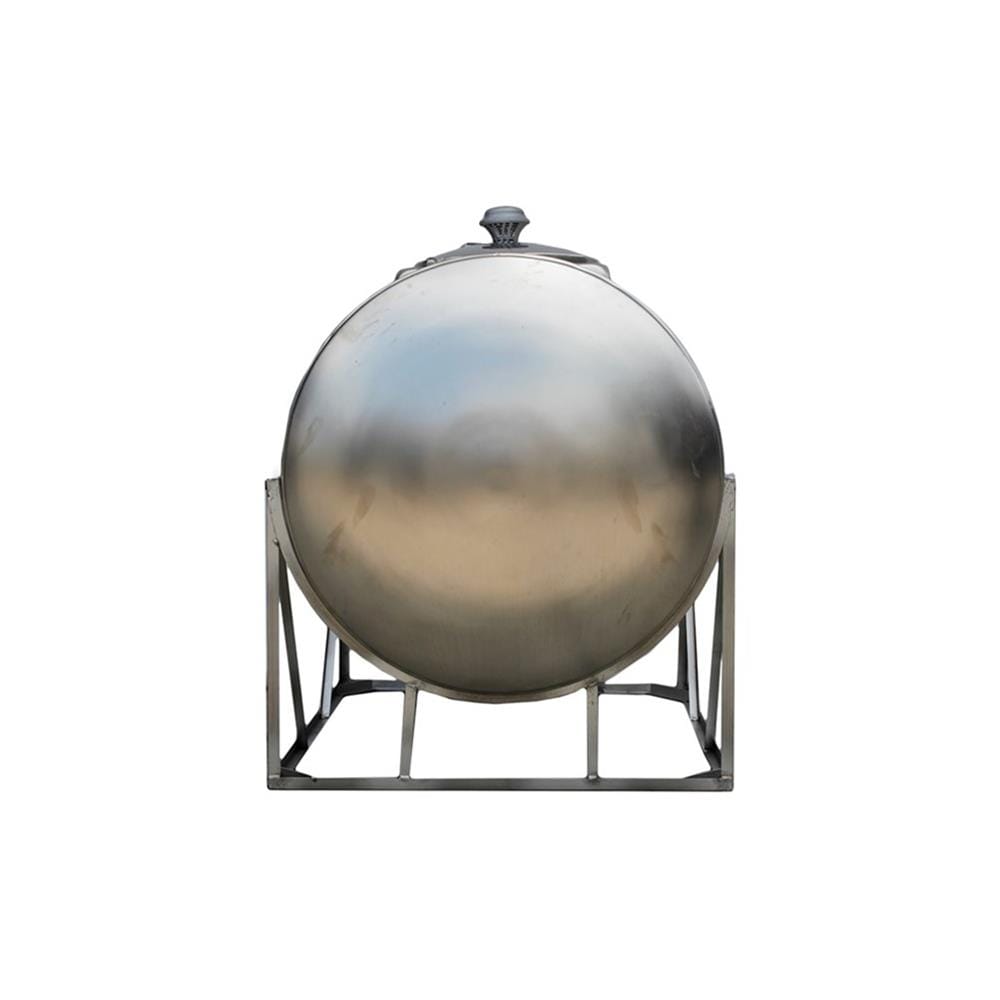 DELUXE STAINLESS STEEL WATER TANK HORIZONTAL WITH STAND CL220KH 10,000L