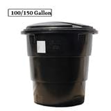 DELUXE POLYETHYLENE WATER TANK N100ARD ROUND (SLIM & TALL) TYPE 100/150 GALLON