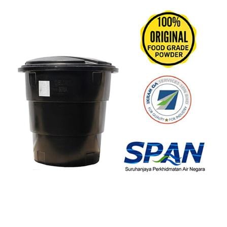DELUXE POLYETHYLENE WATER TANK N100ARD ROUND (SLIM & TALL) TYPE 100/150 GALLON