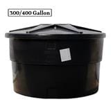 DELUXE POLYETHYLENE WATER TANK N300RD ROUND TYPE 300/400 GALLON