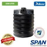 DELUXE POLYETHYLENE SEPTIC TANK VERTICAL TYPE 10PE DST2 3200L