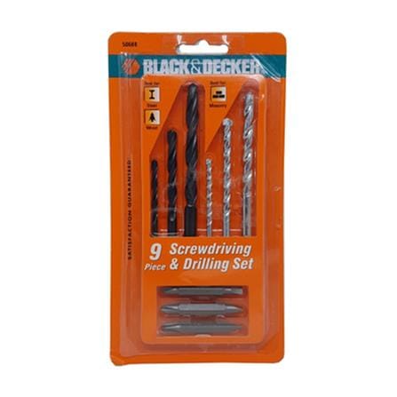 BLACK & DECKER 9EA CONCRETE DRILL BIT