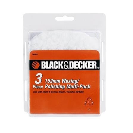 WOOL POLISHING PAD WITH SPONGE BLACK & DECKER 74-603