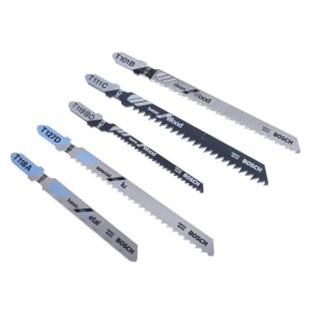 BOSCH JIGSAW BLADE SET WOOD & METAL 10PCS/PACK