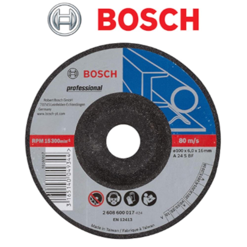 GRINDING DISC BOSCH A24S 2G 4" 2608600017