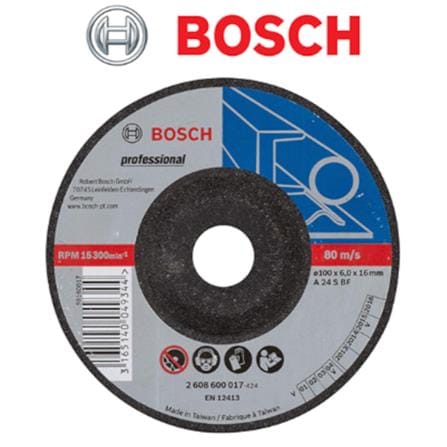 GRINDING DISC BOSCH A24S 2G 4" 2608600017