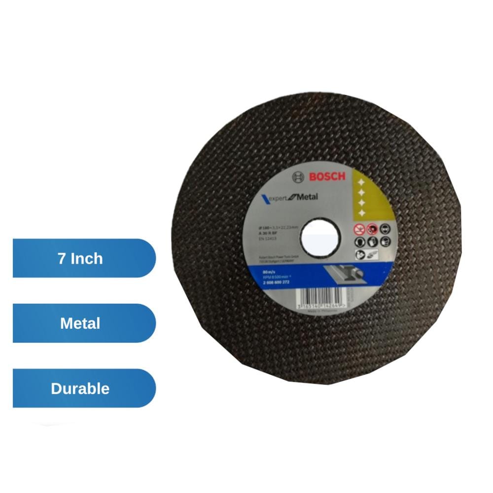 BOSCH STEEL-CUTTING BLADE WHEEL A30R 7 INCH 2608600272