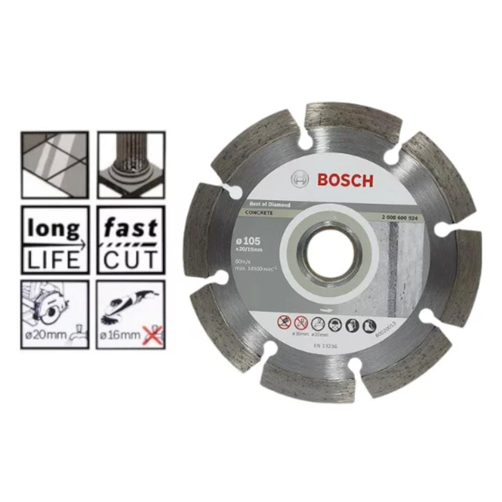 BOSCH DIAMOND BLADE SILVER  4" 2608600924