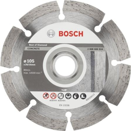 BOSCH DIAMOND BLADE SILVER  4" 2608600924