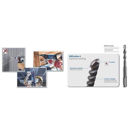 BOSCH SDS PLUS-1 DRILL BIT 4x50/110 2608680257