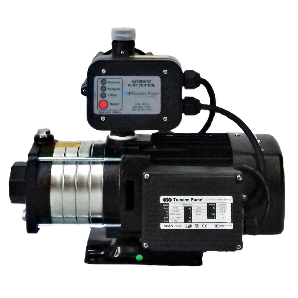 TSUNAMI BOOSTER PUMP CMH2-50-K 0.55KW