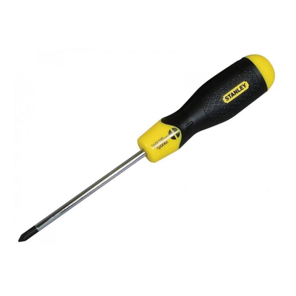 STANLEY CUSHION GRIP SCREWDRIVER (+) 1 x 100mm
