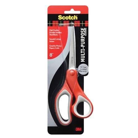 SCOTCH MULTI PURPOSE SCISSORS 8"