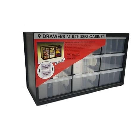 JUN HONG DIY TOOLBOX 9DII 9 DRAWER PTS CT (B)