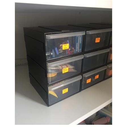 JUN HONG DIY TOOLBOX MULTIDRAWER PART CABINET BOX 3PCS M168