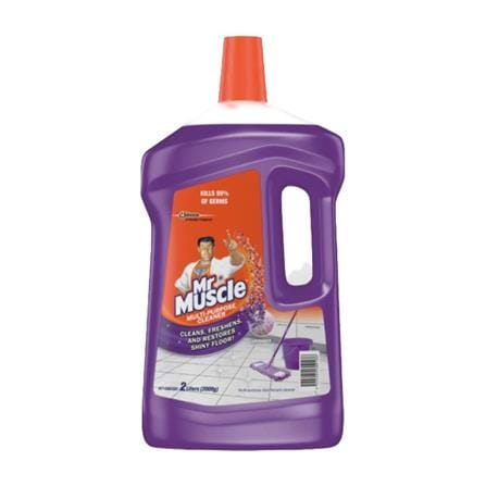 MR MUSCLE ANTIBACTERIAL FLOOR CLEANER LAVENDER 2L