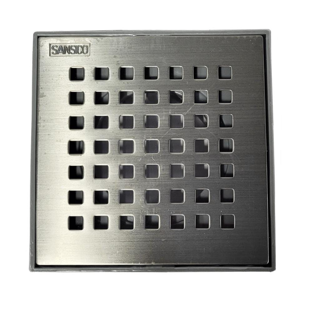 SANSICO STAINLESS STEEL GRATING CHESS PLASTIC COLLAR  S2-CHS2R 6"X6"