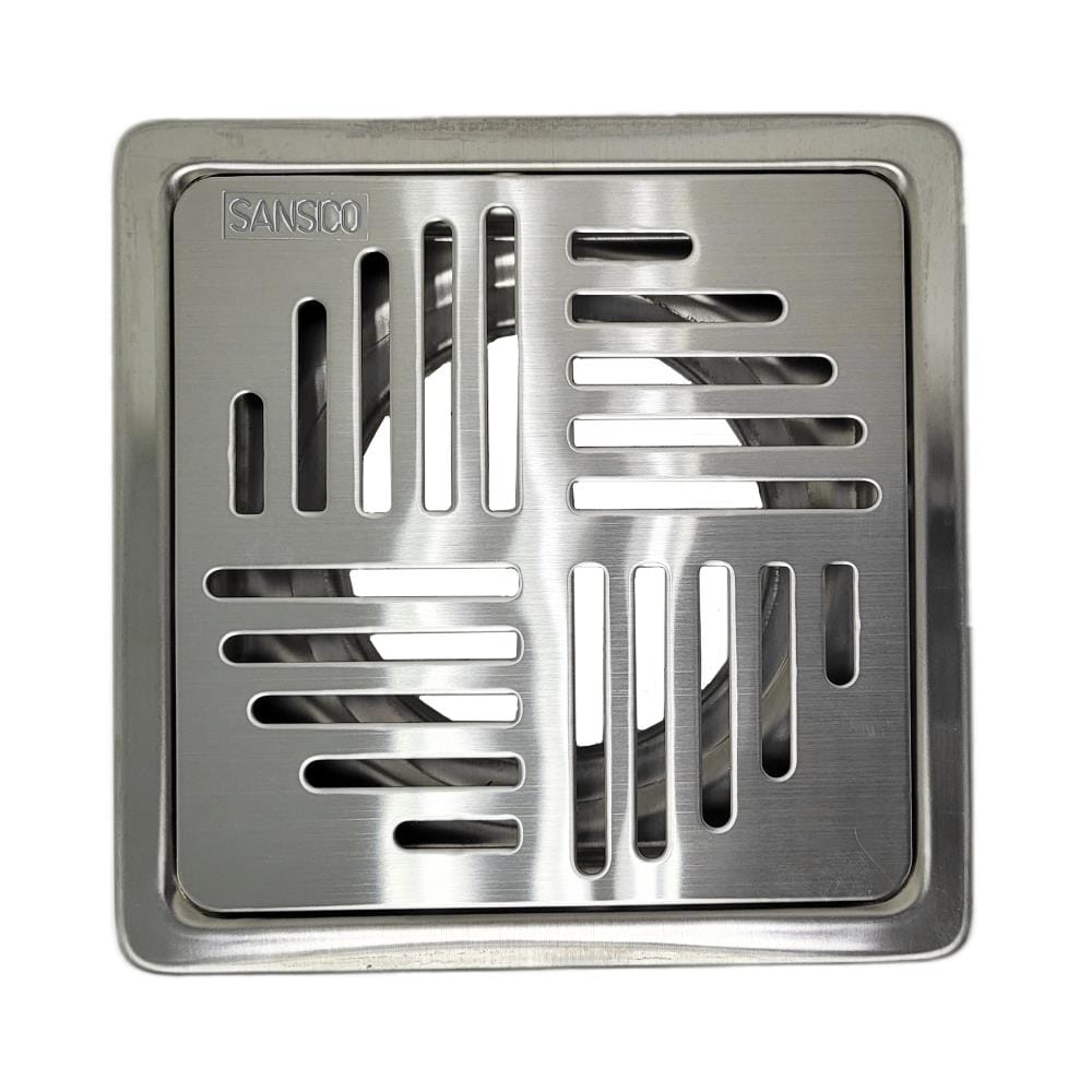 SANSICO STAINLESS STEEL GRATING CHEQUER SQUARE S2CQS5R 6"X6"