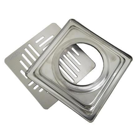 SANSICO STAINLESS STEEL GRATING CHEQUER SQUARE S2CQS5R 6"X6"