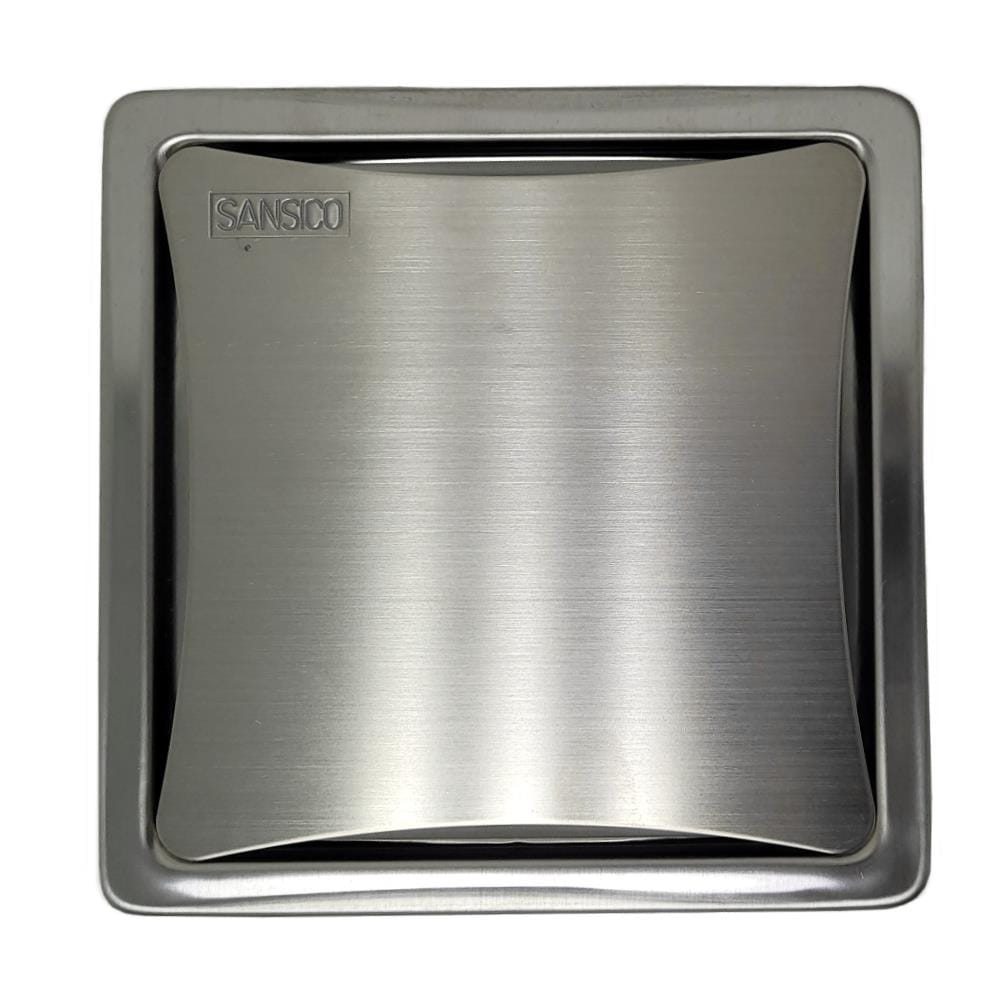 SANSICO STAINLESS STEEL GRATING MAZE S2-M-R FLOOR DRAIN 6"X6"