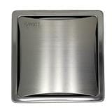 SANSICO STAINLESS STEEL GRATING MAZE S2-M-R FLOOR DRAIN 6"X6"