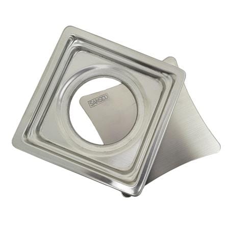 SANSICO STAINLESS STEEL GRATING MAZE S2-M-R FLOOR DRAIN 6"X6"