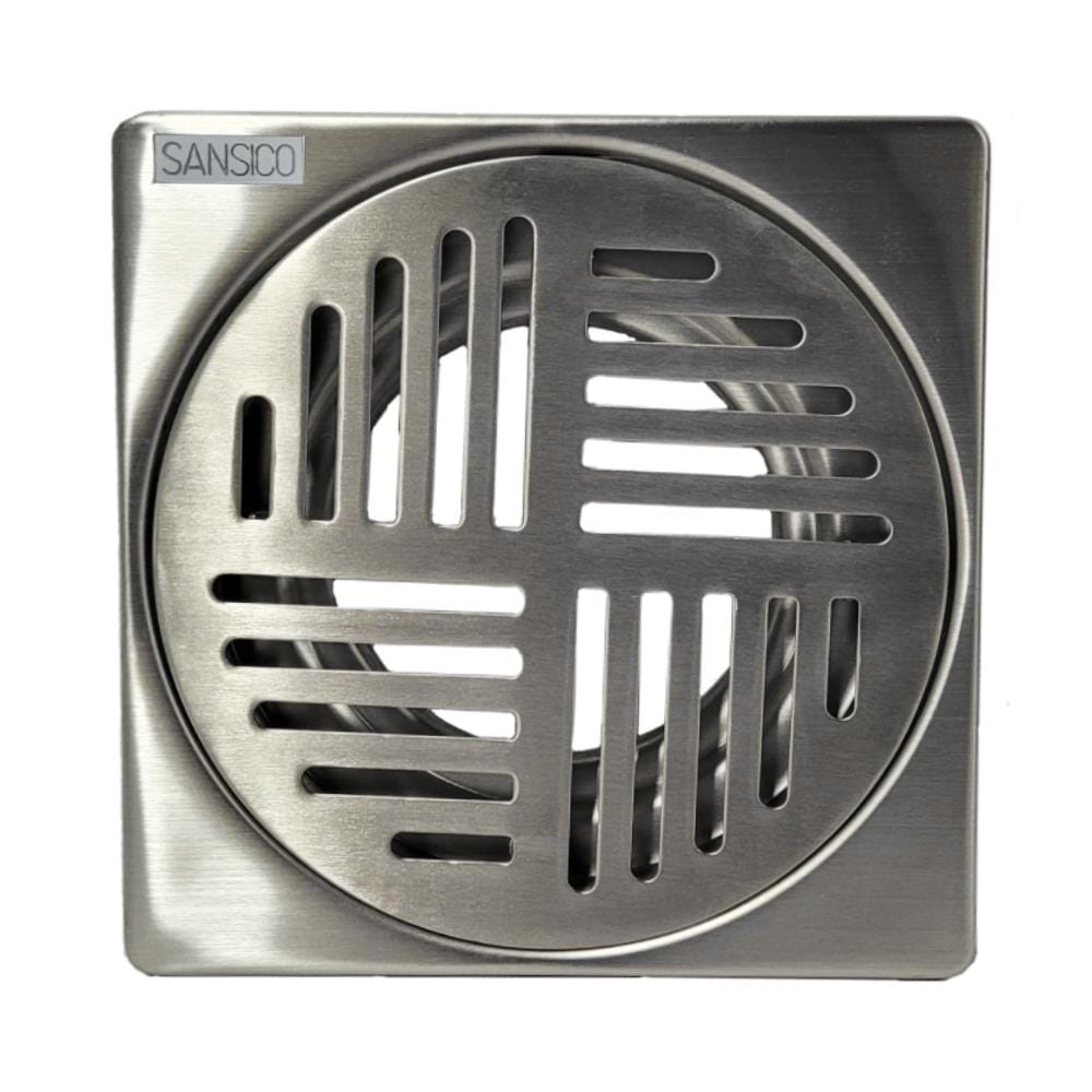 SANSICO STAINLESS STEEL GRATING CHEQUER ROUND S2CQRR 6"X6"