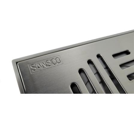 SANSICO STAINLESS STEEL GRATING CHEQUER PLASTIC COLLAR S2CQS2R 6"X6"