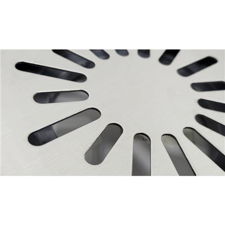 SANSICO STAINLESS STEEL GRATING DAISY PLASTIC COLLAR S2DS1R 6"X6"