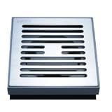 SANSICO STAINLESS STEEL GRATING BAMBOO PLASTIC COLLAR S2BB1R 6"X6"