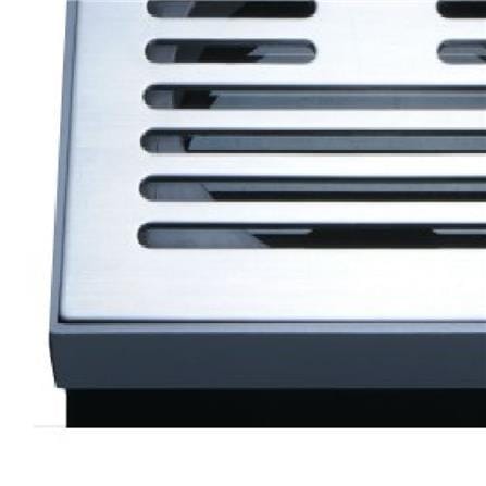 SANSICO STAINLESS STEEL GRATING BAMBOO PLASTIC COLLAR S2BB1R 6"X6"