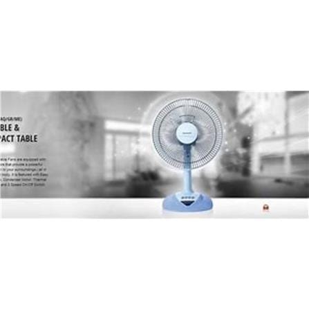 PANASONIC TABLE FAN F-MN304 12INCH 42WATT 3BLADES 3SPEED BLUE