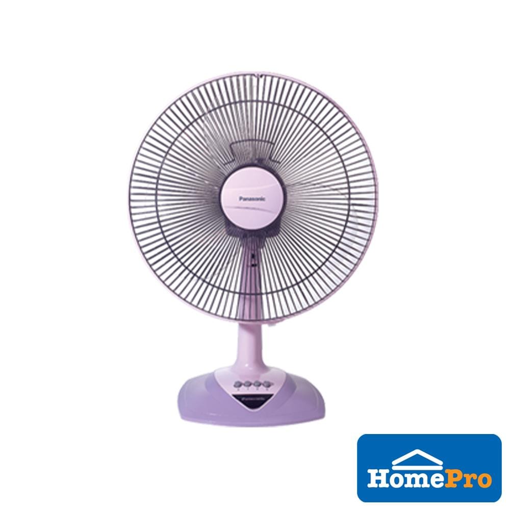 PANASONIC TABLE FAN F-MN404 16INCH 60WATT 3BLADES 3SPEED PURPLE