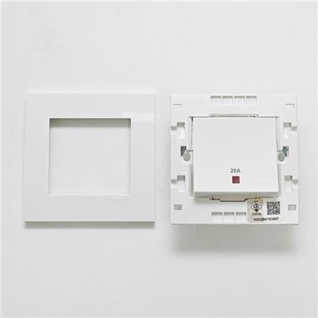 VIVACE 20A250V 1 GANG DOUBLE POLE SWITCH SCHNEIDER
