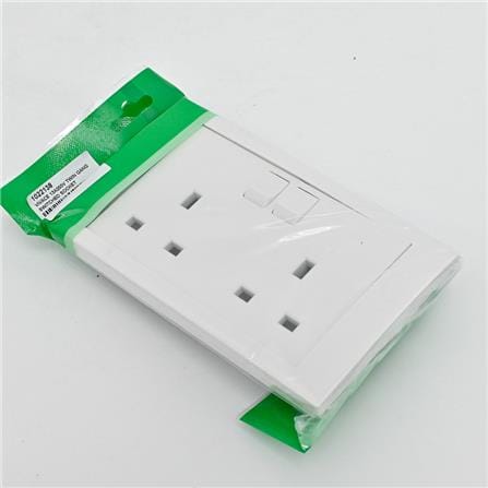 SCHNEIDER VIVACE 13A250V TWIN GANG SWITCHED SOCKET