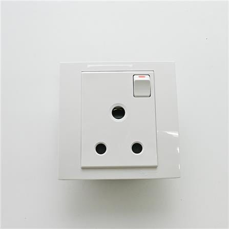 SCHNEIDER VIVACE 15A 250V 1 GANG SWITCHED SOCKET (SINGLE SOCKETS)  KB15/15