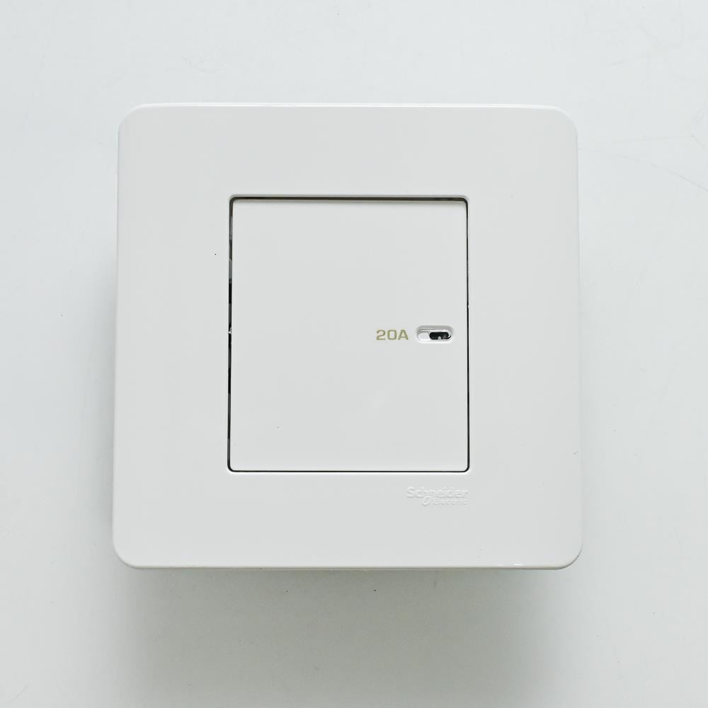 ZENCELO 20A 1GANG DOUBLE POLE SWITCH WE SCHNEIDER